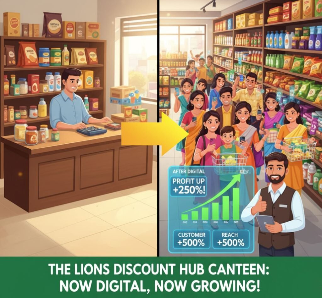 The Lions Discount Hub Growth Story Digital India Support